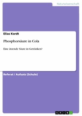 Phosphorsäure in Cola