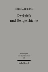 Textkritik und Textgeschichte