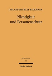 Nichtigkeit und Personenschutz