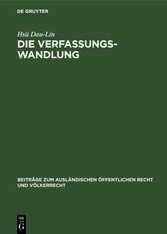 Die Verfassungswandlung