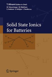 Solid State Ionics for Batteries