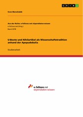 U-Boote und Nihilartikel als Wissenschaftstradition anhand der Apopudobalia