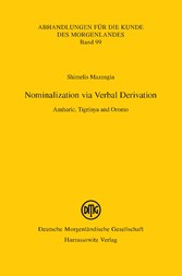 Nominalization via Verbal Derivation