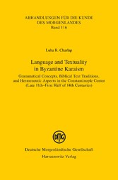 Language and Textuality in Byzantine Karaism