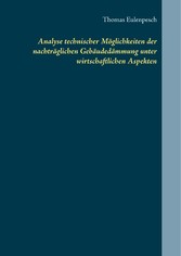 Analyse technischer Möglichkeiten der nachträglichen Gebäudedämmung unter wirtschaftlichen Aspekten