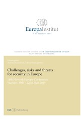 Challenges, risks and threats for security in Europe