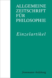 Selbsttreue und Veränderung. Goethes Maxime über Polypragmosyne und das gute Leben