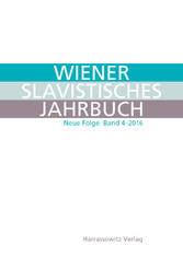 Wiener Slavistisches Jahrbuch. Neue Folge 4 (2016)