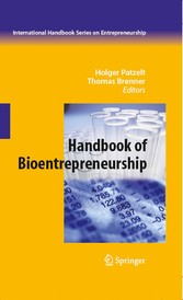 Handbook of Bioentrepreneurship