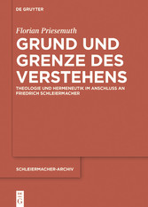 Grund und Grenze des Verstehens