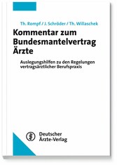 Kommentar zum Bundesmantelvertrag Ärzte