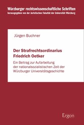 Der Strafrechtsordinarius Friedrich Oetker