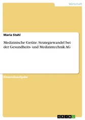 Medizinische Geräte. Strategiewandel bei der Gesundheits- und Medizintechnik AG