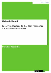 Le Développement de BIM dans l'Economie Circulaire  des Bâtiments