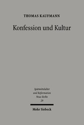 Konfession und Kultur