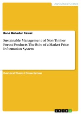 Sustainable Management of Non-Timber Forest Products. The Role of a Market Price Information System