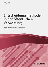 Entscheidungsmethoden in der öffentlichen Verwaltung