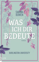 Was ich dir bedeute - Burlington University