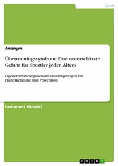 Übertrainingssyndrom: Eine unterschätzte Gefahr für Sportler jeden Alters