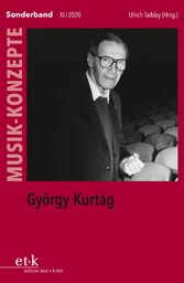 MUSIK-KONZEPTE Sonderband - György Kurtág