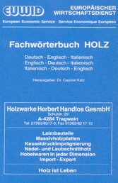 Fachwörterbuch HOLZ.