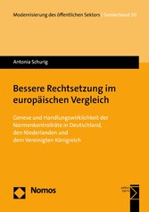 Bessere Rechtsetzung im europäischen Vergleich