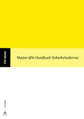 Muster-QM-Handbuch Sicherheitsdienste (E-Book,PDF)