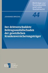 Der drittverschuldete Beitragsausfallschaden der gesetzlichen Krankenversicherungsträger