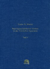 Rechtsgeschäftliches Denken in der Frühkultur Ägyptens