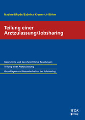 Teilung einer Arztzulassung/Jobsharing