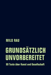 Grundsätzlich unvorbereitet