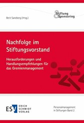 Nachfolge im Stiftungsvorstand