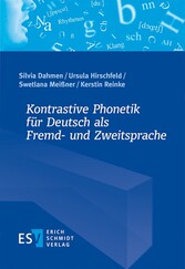 Kontrastive Phonetik für Deutsch als Fremd- und Zweitsprache