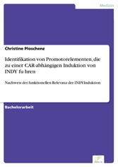 Identifikation von Promotorelementen, die zu einer CAR-abhängigen Induktion von INDY fu?hren