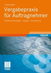 Vergabepraxis für Auftragnehmer