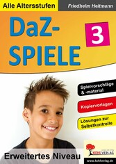 DaZ-Spiele in drei Niveaustufen 3