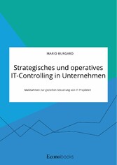 Strategisches und operatives IT-Controlling in Unternehmen. Maßnahmen zur gezielten Steuerung von IT-Projekten