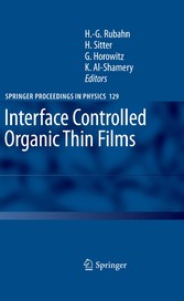 Interface Controlled Organic Thin Films