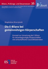 Die E-Bilanz bei gemeinnützigen Körperschaften