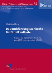 Das Buchführungswahlrecht für Einzelkaufleute