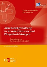 Arbeitszeitgestaltung in Krankenhäusern und Pflegeeinrichtungen