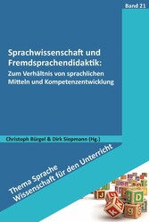 Sprachwissenschaft und Fremdsprachendidaktik