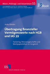 Übertragung finanzieller Vermögenswerte nach HGB und IAS 39