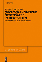 (Nicht-)kanonische Nebensätze im Deutschen