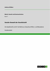 Soziale Gewalt der Gesellschaft