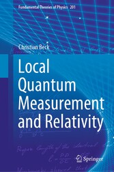 Local Quantum Measurement and Relativity