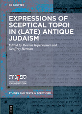 Expressions of Sceptical Topoi in (Late) Antique Judaism