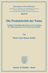 Die Produktivität der Natur.