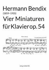 Vier Miniaturen op. 54