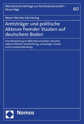 Amtsträger und politische Akteure fremder Staaten auf deutschem Boden